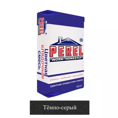 Кладочная смесь цементная Perel VL М200 темно-серая 0215 50кг позиция под заказ