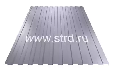 Профнастил C 8 0.45мм Полиэстер Россия RAL 7004 (серый) SteelX