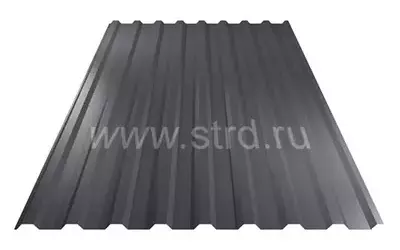 Профнастил C 20 0.5мм Skardex Россия RAL 7024 (серый) SteelX