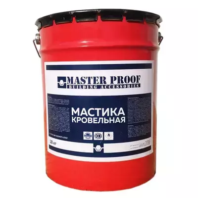 Мастика битумная кровельная 18кг Master Proof