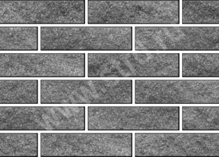 Кирпич облицовочный пустотелый Черный оникс колотый 250*60*65мм утолщенная стенка 20-22мм М150кг/см2 СПК