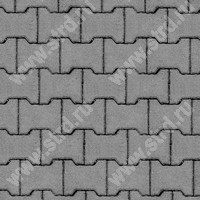 Тротуарная плитка Катушка Серый основа - серый цемент 200*165*80мм МЗ 342