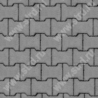 Тротуарная плитка Катушка 1Ф8ф Серый 200*165*80мм Нобетек